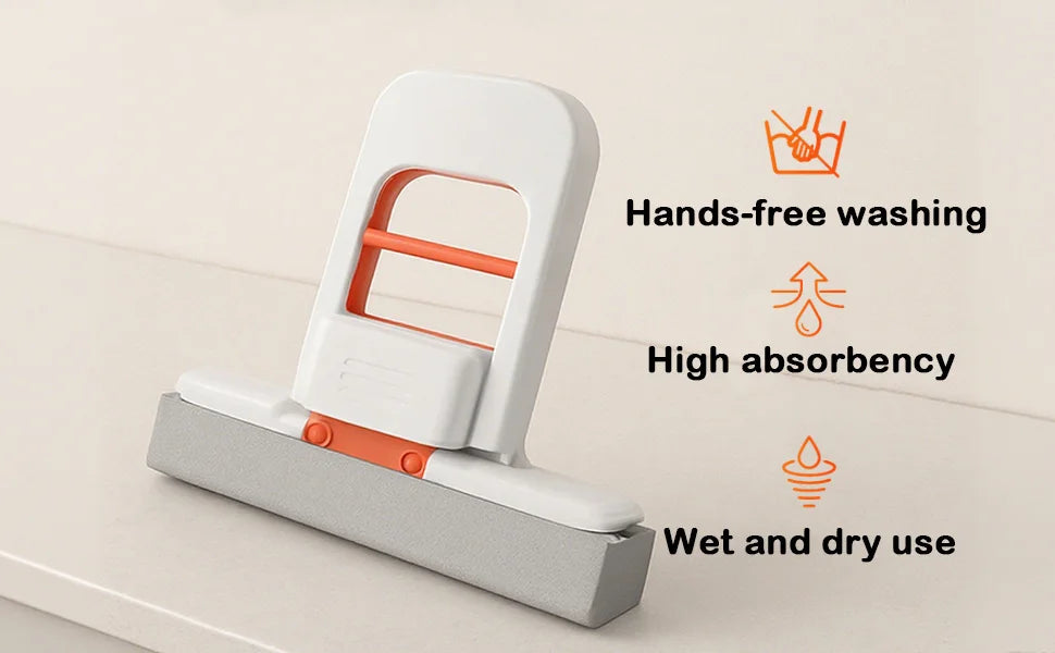 1 PCS Mini Foldable Self Squeeze Desktop mop.