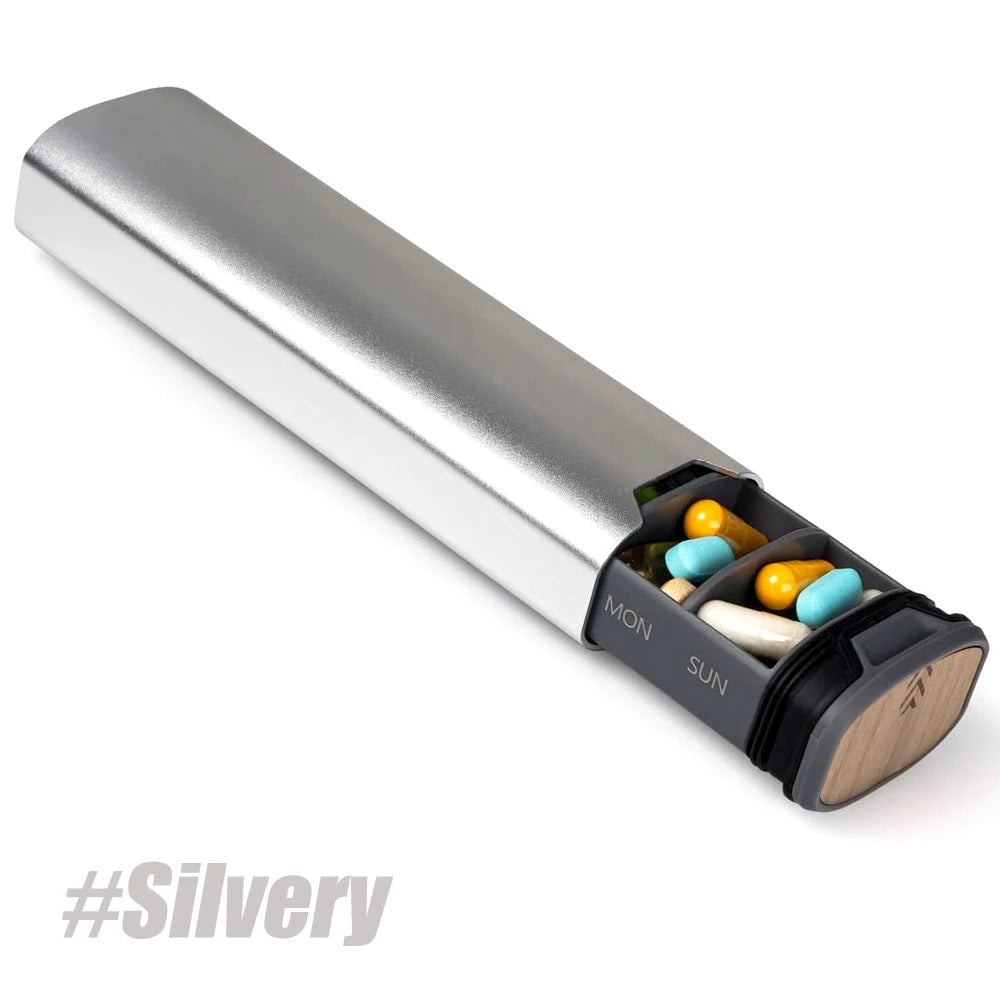 1Pcs 7 Day Weekly Pill Organizer