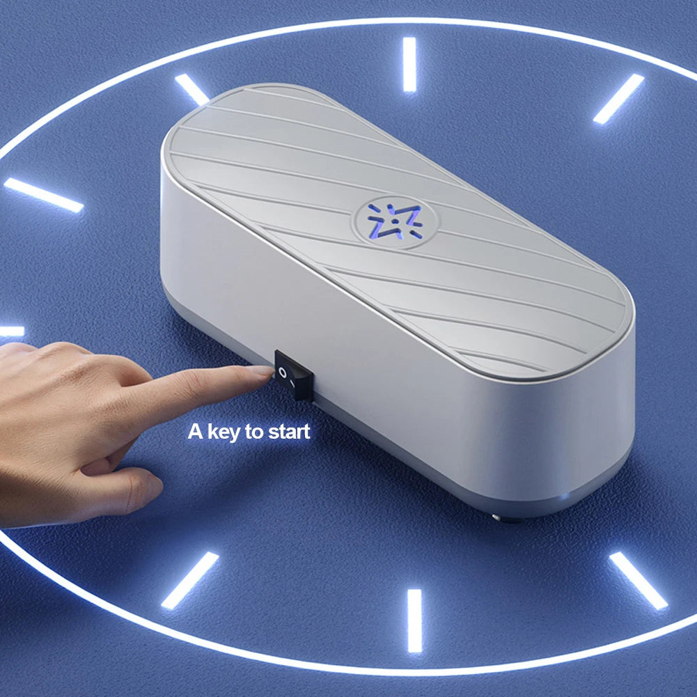 Ultrasonic Cleaning Machine USB Rechargeable High Frequency Vibration Wash Cleaner Jewelry Glasses  Cleaner