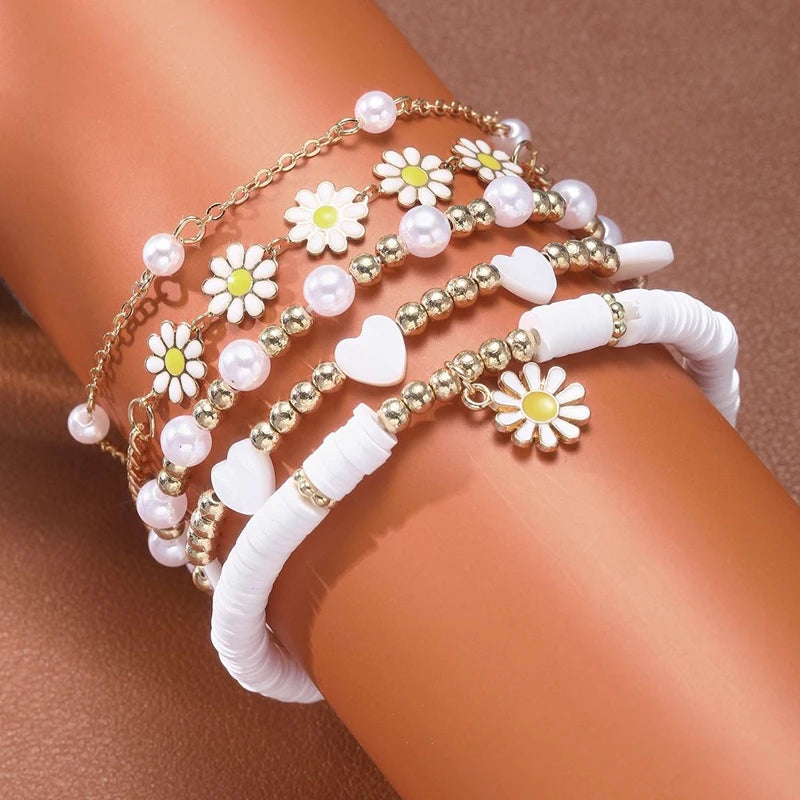 Vintage Daisy Flower, Bohemian