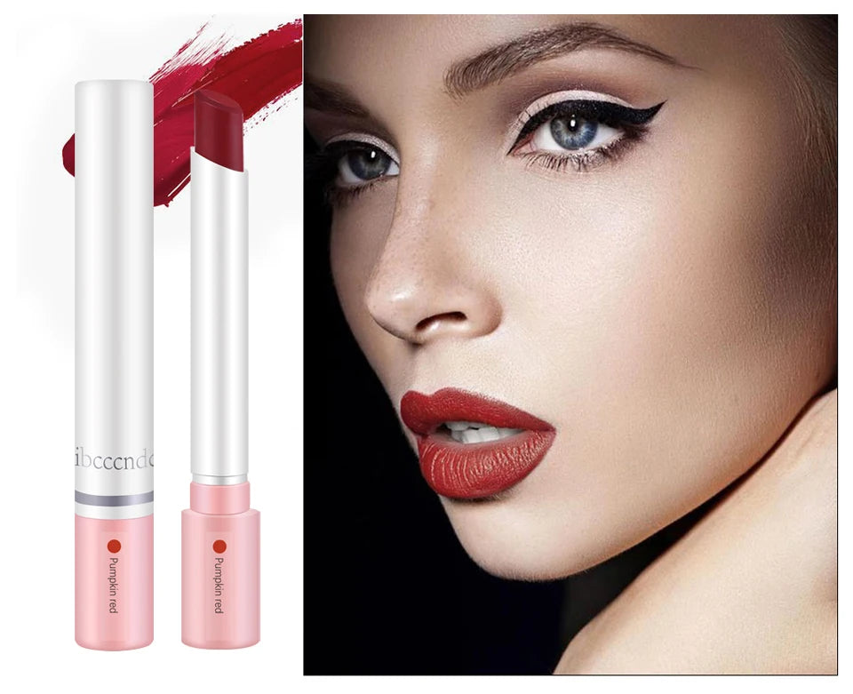 4 pcs/set Cigarette Lipstick Set Long Lasting Lip Glaze Matte Lip Gloss Waterproof.