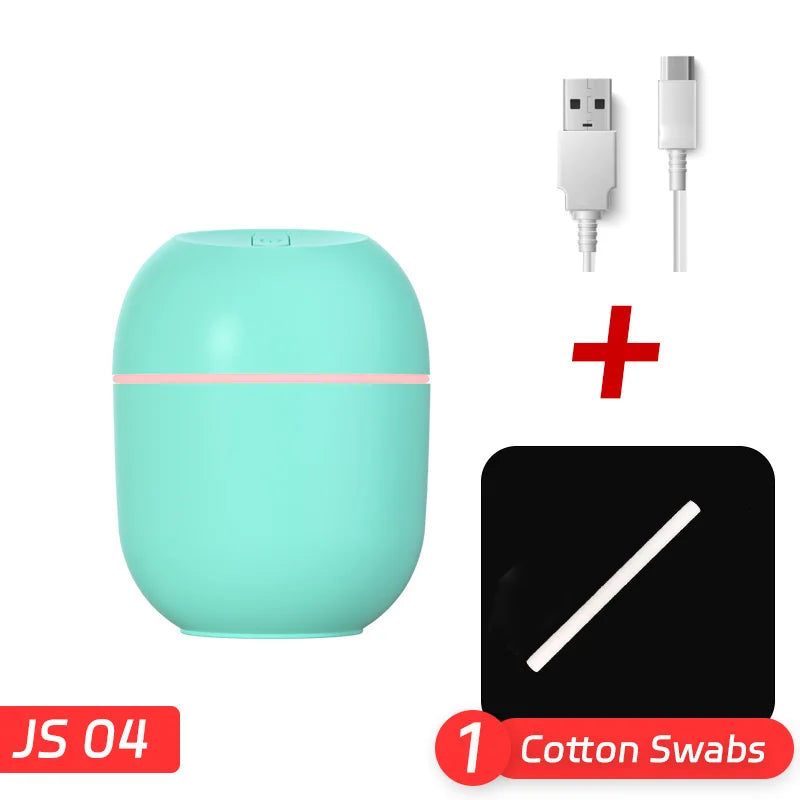 Mini Portable Water Drop Air Humidifier USB Desktop Indoor.