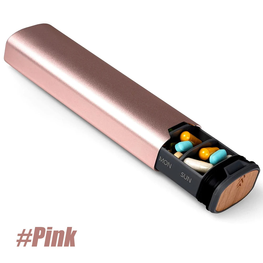 1Pcs 7 Day Weekly Pill Organizer