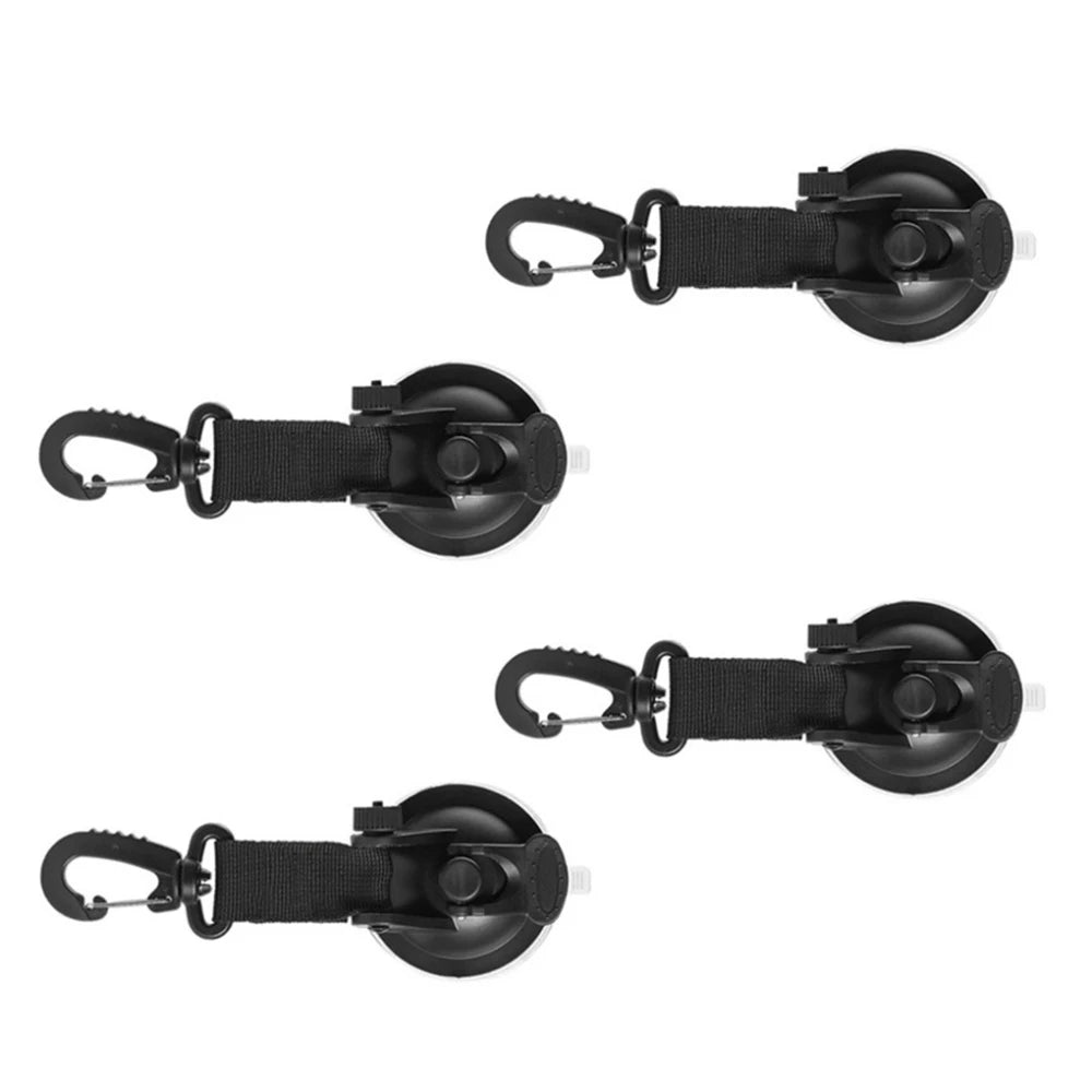 4Pcs Car Tent Suction Cups Buckle