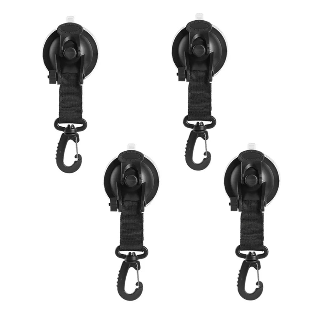 4Pcs Car Tent Suction Cups Buckle