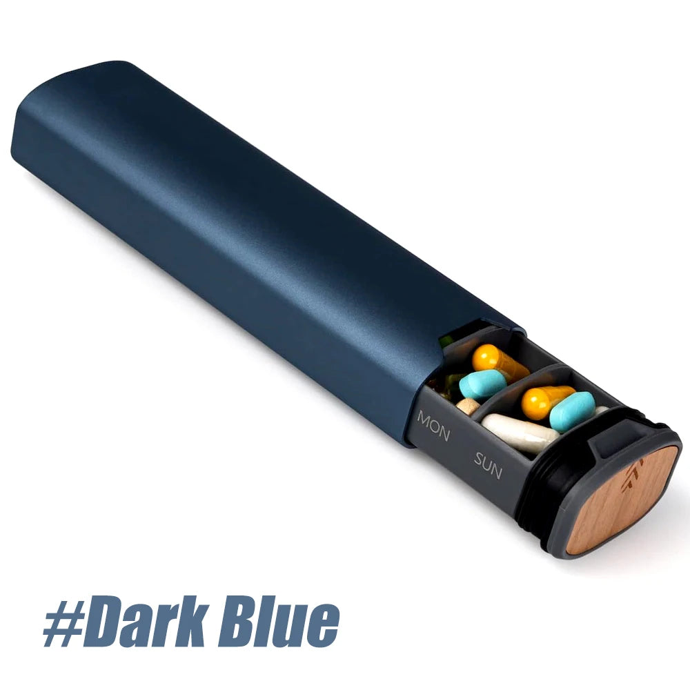 1Pcs 7 Day Weekly Pill Organizer