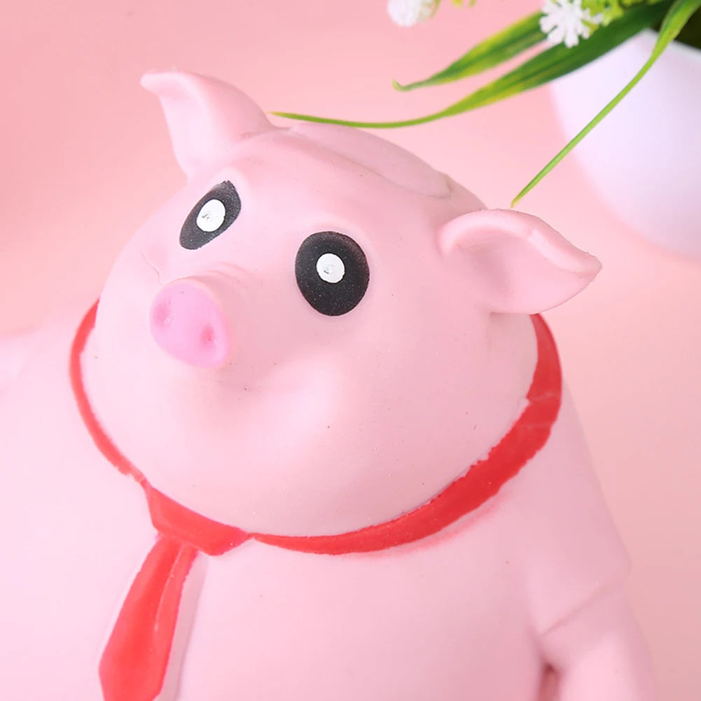 1/2/3PCS Pink Pig Stress Relief Toy Decompression Toys Squeeze Rebound Animal Little Pig Pinch Fidget Toy For Children Or Pets
