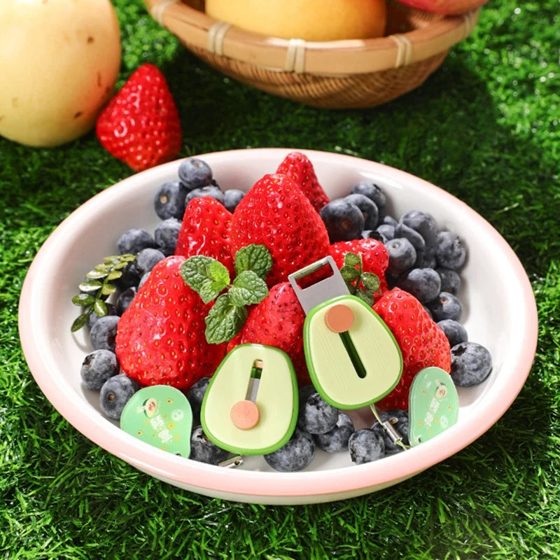 Mini Cartoon Scalable Peeler Stainless Steel Fruits Paring Knife Portable Peeler Cute Peeling Knife Avocado Kitchen Gadgets Tool