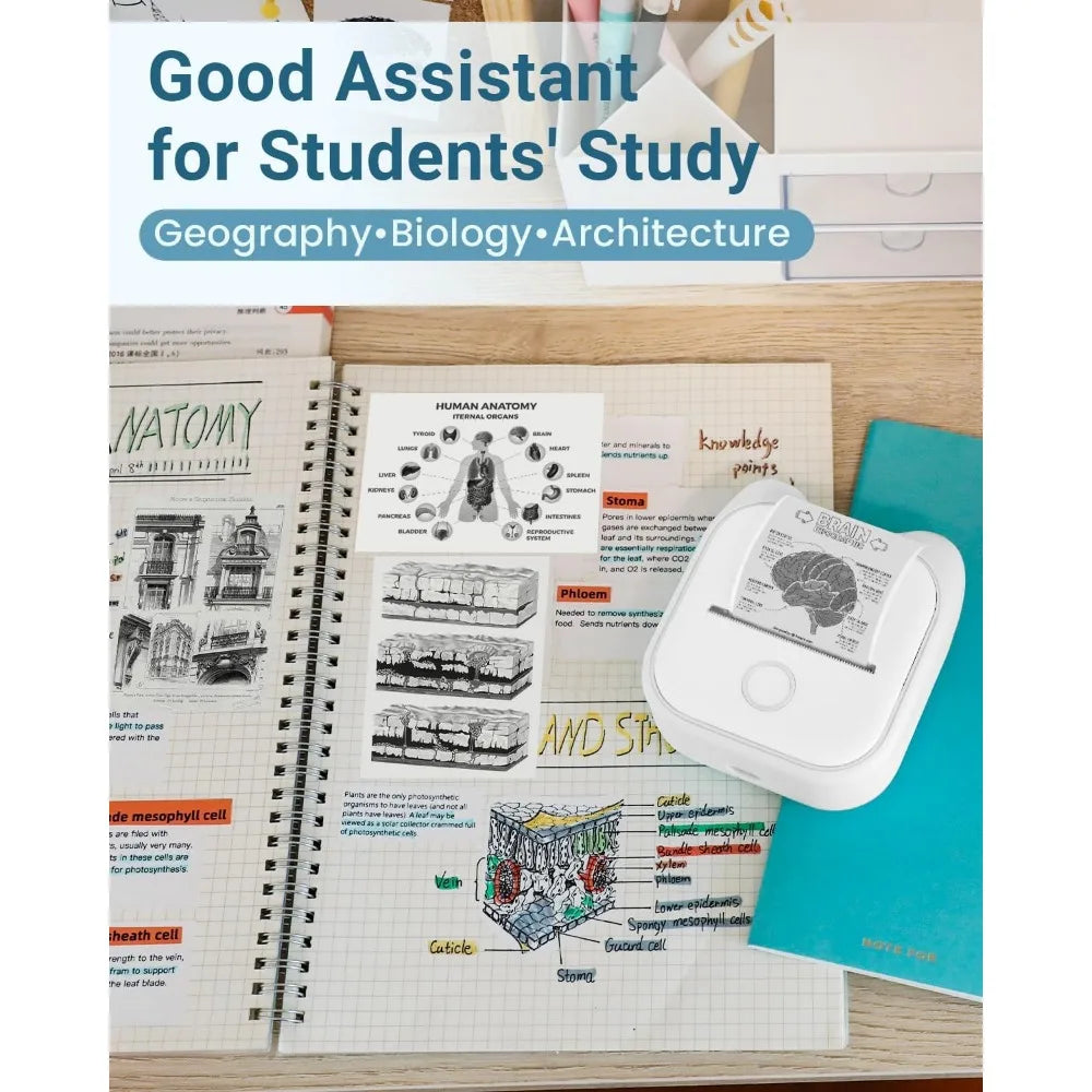 Phomemo T02 Wireless Pocket Thermal Printer Portable