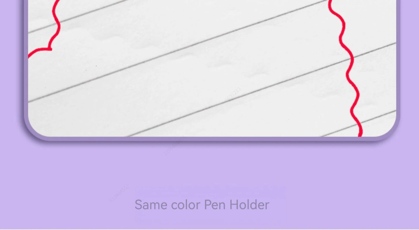 Flower Line Shape Highlighter Pen Roller Tip Curve Liner Marker.