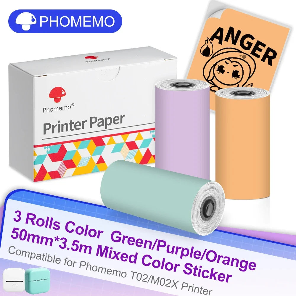 Phomemo T02 Wireless Pocket Thermal Printer Portable