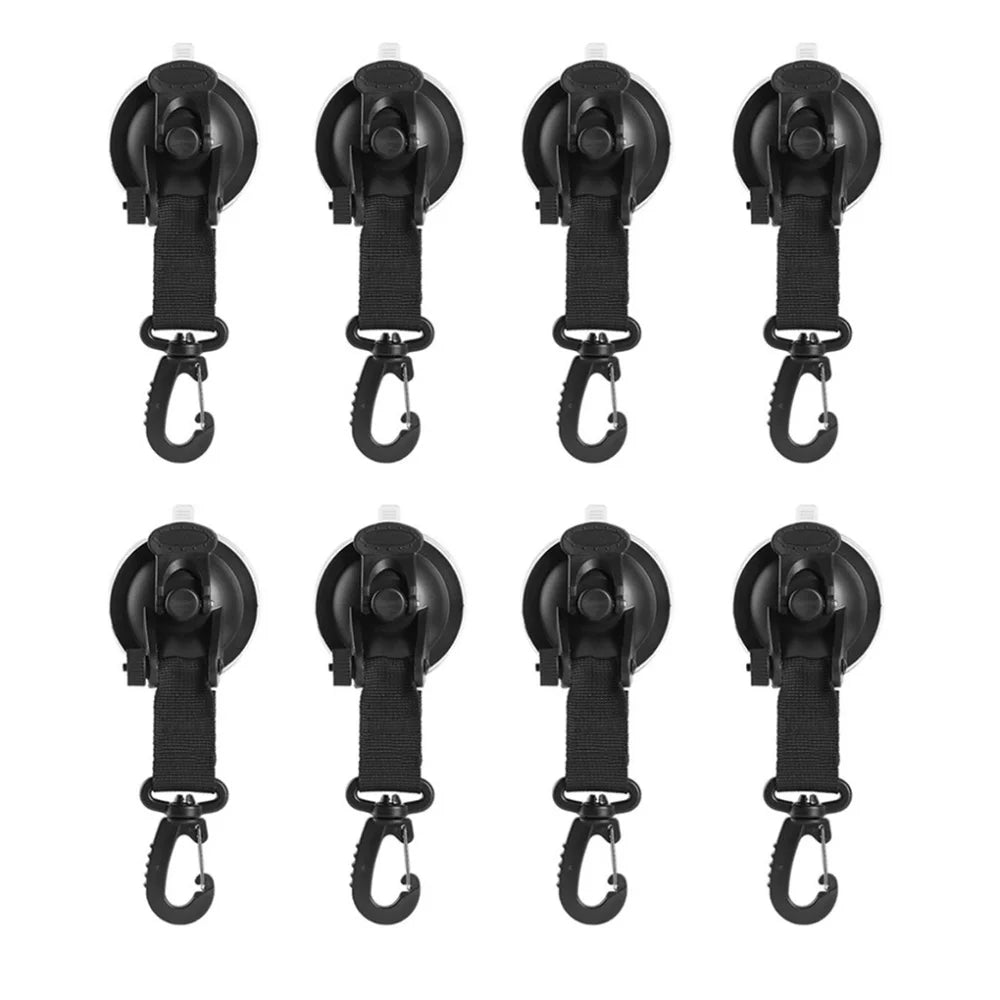 4Pcs Car Tent Suction Cups Buckle